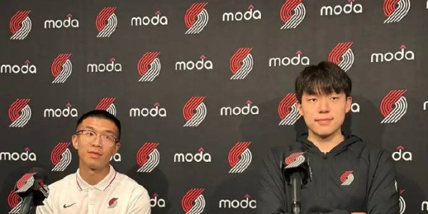 杨瀚森称英语每天都在进步 利拉德：他真的很会打球