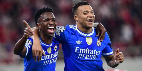 姆巴佩7分钟完成帽子戏法+大四喜！皇马绝境逆转，欧冠5场9球创造传奇